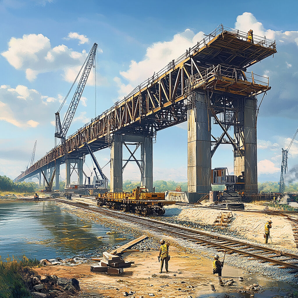 quotlarge-railway-bridge-construction-riverquot